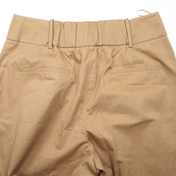 Anthropologie Exquise Barrel-Leg Chino Pants Cedar Brown - Large - Picture 5 of 10